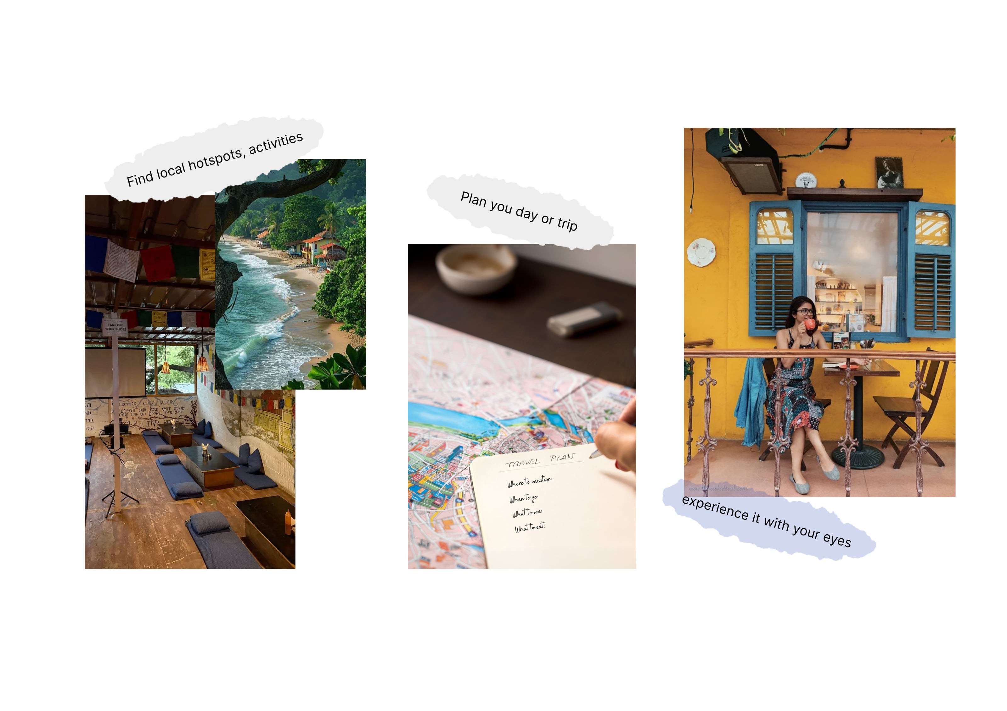 Explure case study — moodboard